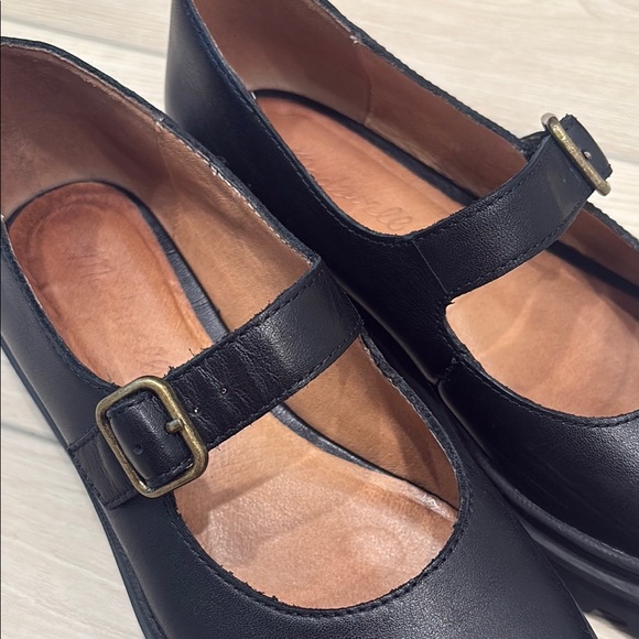 Madewell Black Mary Jane Flats - Picture 5 of 5